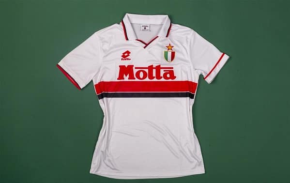 RETRO 93/94 AC Milan Away Soccer Jersey - Image 8
