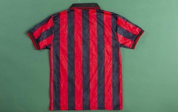 RETRO 94/96 AC Milan Home Soccer Jersey - Image 8