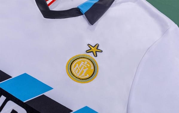 RETRO 90/91 Inter Away Soccer Jersey - Image 6
