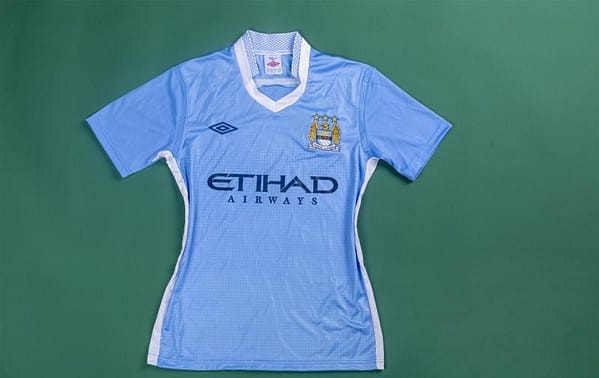 RETRO 11/12 Manchester City Home Soccer Jersey - Image 11