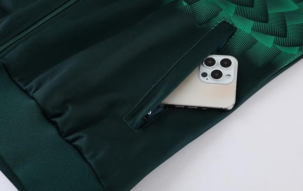 2022 Mexico Dark Green Full Zipper Tracksuit - Image 16