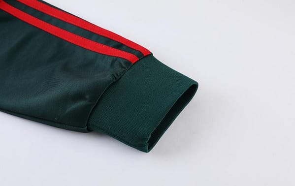 2022 Mexico Dark Green Full Zipper Tracksuit - Image 17