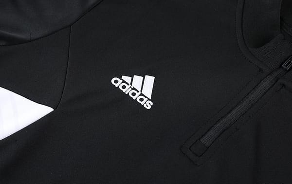 22./23 Adidas Black Half Zipper Tracksuit - Image 7