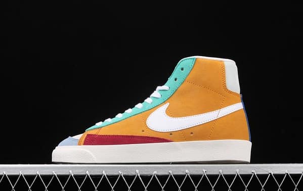 NIKE Blazer Mid'77 Vntg WE Suede Trail Blazers Classic High Band Leisure Sports Board shoes CI1167-600