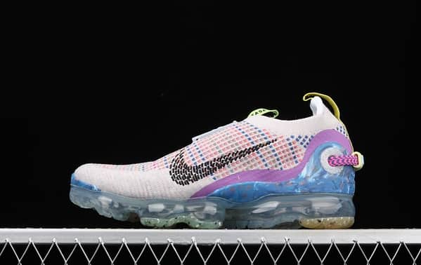 NIKE Air Vapormax 2020 Flyknit fly-woven fast tie full-palm air cushion jogging shoes CJ6740-001