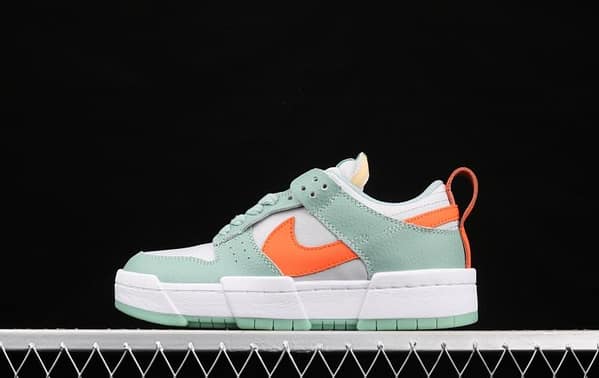 NIKE DUNK Low Disrupt White/Sand/Ghost/Sail lightweight dunk destruction series deconstructed wind low side casual skateboard shoes DJ3077-001