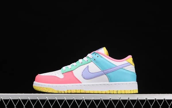 NIKE SB DUNK Low SE Candy egg / candy mandarin duck dunk series low side leisure sports skateboard shoes DD1872-100