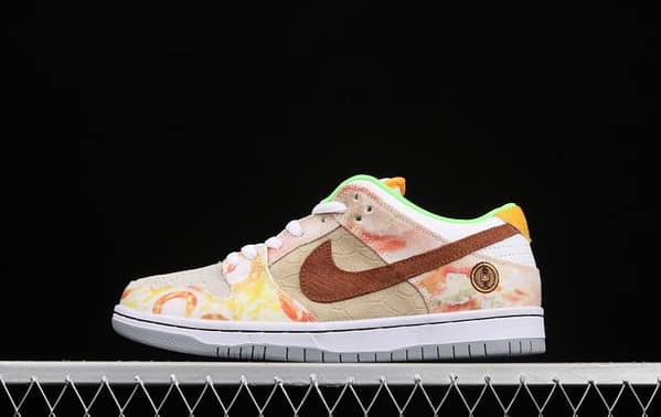 NIKE SB DUNK Low CNY joint style Chinese mandarin duck tie-dyed low-top skateboard shoes CV1628-800