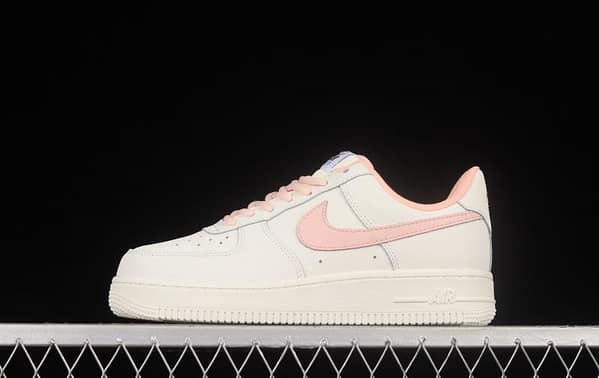 NIKE Air Force 1'07 Low White Pink Low Casual Sneakers CQ5059-106