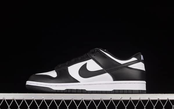 NIKE SB DUNK Low prm black and white panda SB buckle broken backboard fashion casual shoes DD1391-100