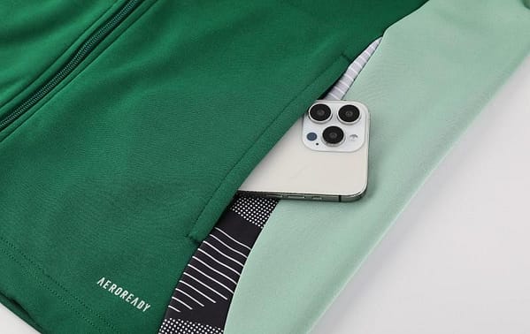 2024 Adidas Green Full Zipper Jacket +Long Pants - Image 2
