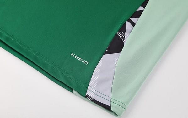 2024 Adidas Green Half Zipper Jacket +Long Pants - Image 3