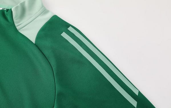 2024 Adidas Green Half Zipper Jacket +Long Pants - Image 5