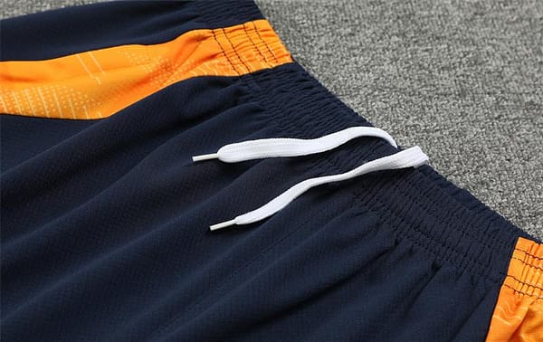 24/25 Real Madrid White Short Sleeve Jersey+Shorts - Image 2