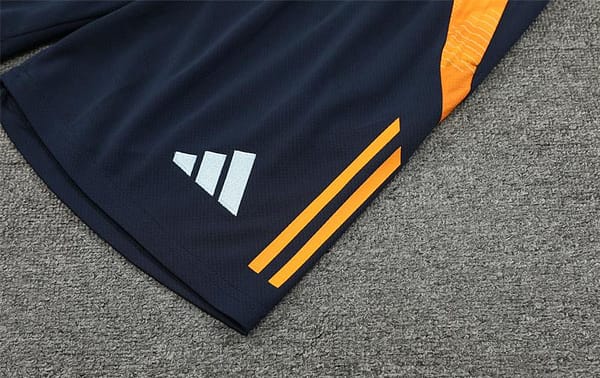24/25 Real Madrid White Short Sleeve Jersey+Shorts - Image 4
