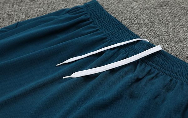 24/25 Olympique Marseille Blue Short Sleeve Jersey+Shorts - Image 2