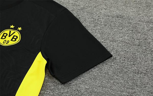 24/25 Borussia Dortmund Black Short Sleeve Jersey+Shorts - Image 5