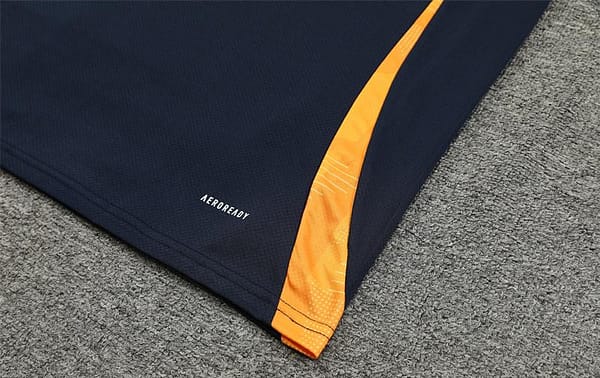 24/25 Real Madrid Navy White Short Sleeve Jersey+Shorts - Image 8