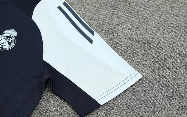 24/25 Real Madrid Navy White Short Sleeve Jersey+Shorts - Image 9