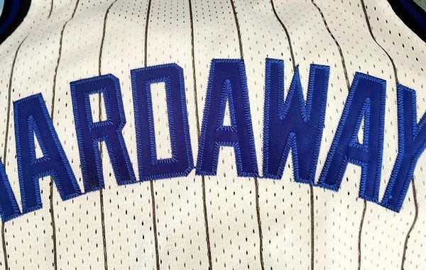 Men's Anfernee Hardaway White Retro Classic Team Jersey - Image 7