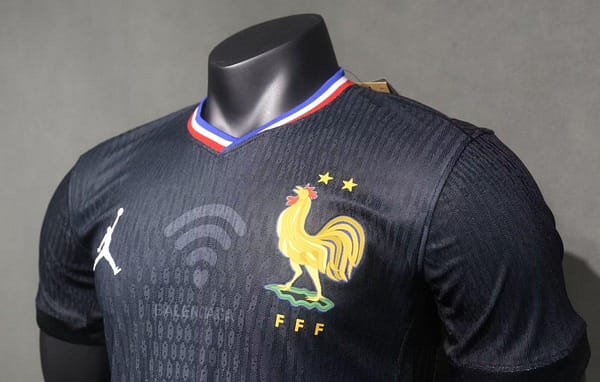 Player Version 2024 France x Balenciaga Navy Special Jersey - Image 5
