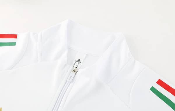 2024 Italy White Full Zipper Jacket +Long Pants - Image 10