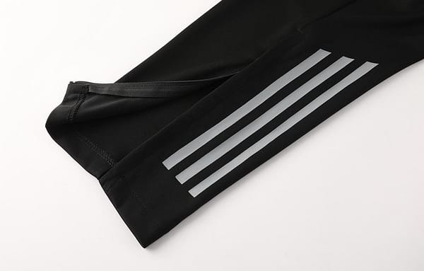 2024 Adidas Black/Grey Half Zipper Jacket +Long Pants - Image 2