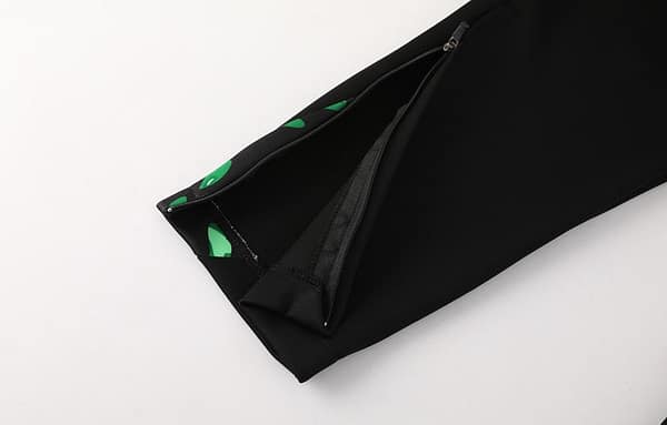 2024 Nigeria Black/Green Full Zipper Jacket +Long Pants - Image 21