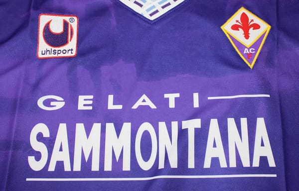 Retro 94/95 Fiorentina Home Jeresy - Image 5
