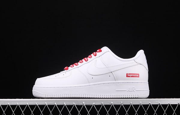 Supreme x NIKE Air Force 1y07 Air Force Joint style low-side Sports Leisure Board shoes CU9225-100
