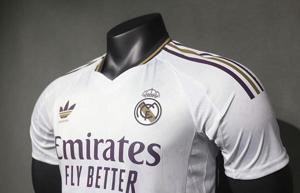 Player Version 24/25 Real Madrid x LV White Special Jersey - Image 3