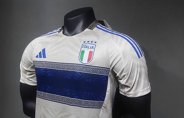 Player Version 2024 Italy x Versace White Jersey - Image 3