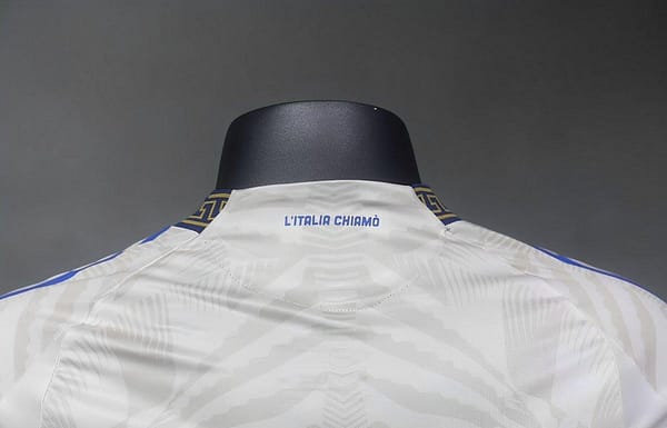 Player Version 2024 Italy x Versace White Jersey - Image 5