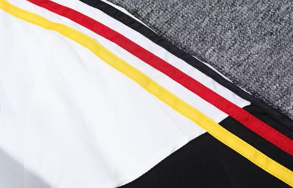 2024 Germany White/Black Windbreaker - Image 6