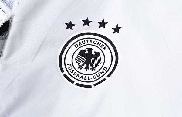 2024 Germany White/Black Windbreaker - Image 8