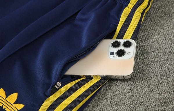 23/24 Arsenal Navy Full Zipper Jacket +Long Pants - Image 5