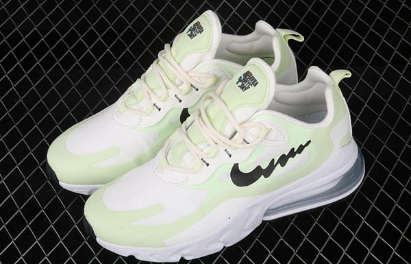 NIKE Air Max 270React Bauhaus new high-frequency mesh function half-palm air cushion cushioning running cloth shoes AO4971-206 - Image 8