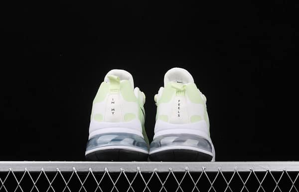 NIKE Air Max 270React Bauhaus new high-frequency mesh function half-palm air cushion cushioning running cloth shoes AO4971-206 - Image 11