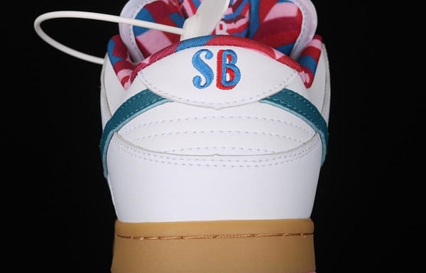 NIKE SB DUNK Low Pro raw rubber head layer leather leisure low-top skateboard shoes CN4504-108 - Image 4