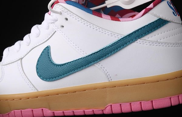 NIKE SB DUNK Low Pro raw rubber head layer leather leisure low-top skateboard shoes CN4504-108 - Image 5