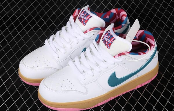 NIKE SB DUNK Low Pro raw rubber head layer leather leisure low-top skateboard shoes CN4504-108 - Image 8
