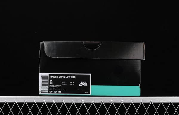 NIKE SB DUNK Low Pro raw rubber head layer leather leisure low-top skateboard shoes CN4504-108 - Image 9