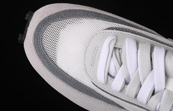 Sacai x NIKE LVD Waffle Daybreak co-signed catwalk style net gauze leather splicing double hook Swoosh running shoes BV0073-100 - Image 7
