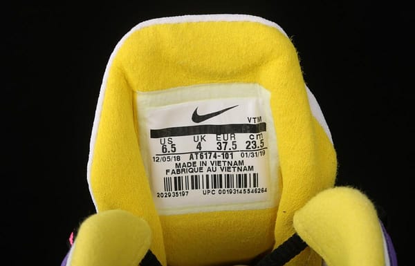 NIKE Air Max 270React new high-frequency mesh function half-palm air cushion cushioning running cloth shoes AT6174-101 - Image 3