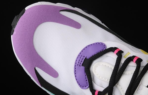 NIKE Air Max 270React new high-frequency mesh function half-palm air cushion cushioning running cloth shoes AT6174-101 - Image 7