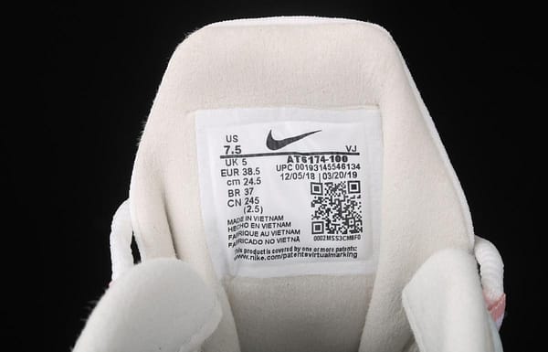 NIKE Air Max 270React new high-frequency mesh function half-palm air cushion cushioning running cloth shoes AT6174-100 - Image 3