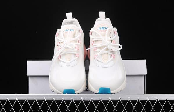 NIKE Air Max 270React new high-frequency mesh function half-palm air cushion cushioning running cloth shoes AT6174-100 - Image 11