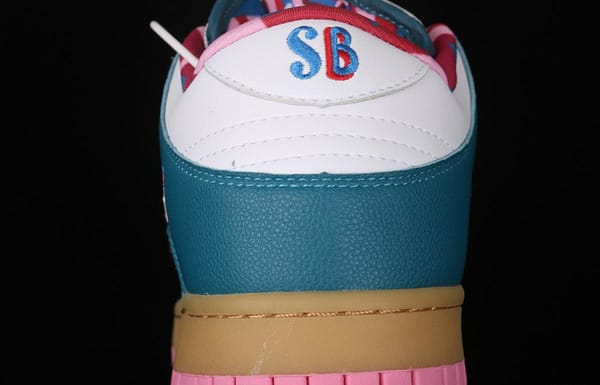 Parra x NIKE SB DUNK Low CN4504-105joint style tricolor hook embroidery rainbow geometric pattern casual low-top skateboard shoes - Image 4