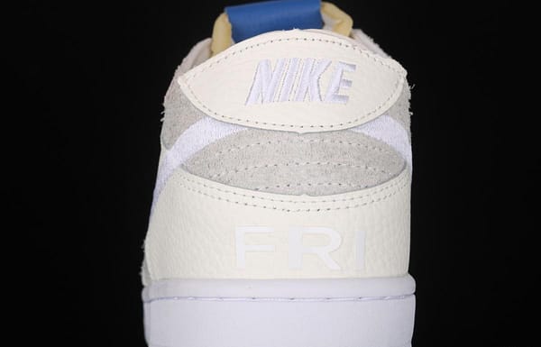 NIKE SB Zoom DUNK Low Pro QS joint name rice white double hook low-top skateboard shoes AL9613-161 - Image 4
