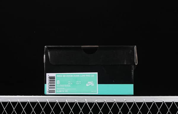 NIKE SB Zoom DUNK Low Pro QS joint name rice white double hook low-top skateboard shoes AL9613-161 - Image 9